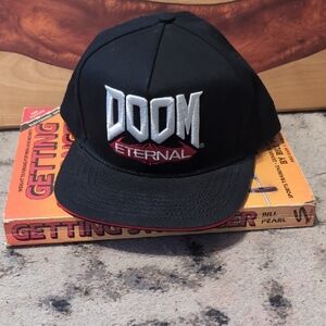 Eterna Black and Red Cap